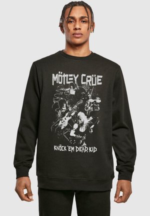 Merchcode MOTLEY CRUE-KNOCK EM DEAD CREWNECK - Sweater - black