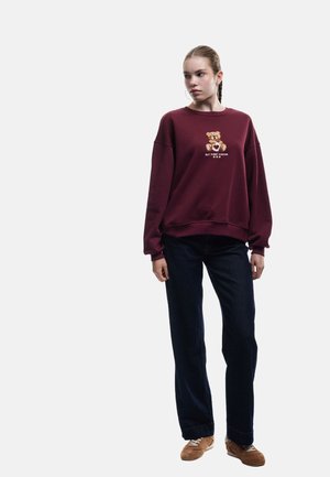 Sweatshirt - bordeaux