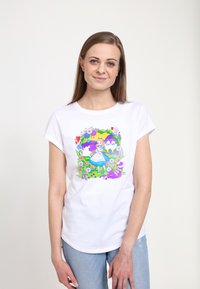 Henry Tiger ALICE IN WONDERLAND ALICE PSYCHEDELIC SCENE  - T-shirt z nadrukiem