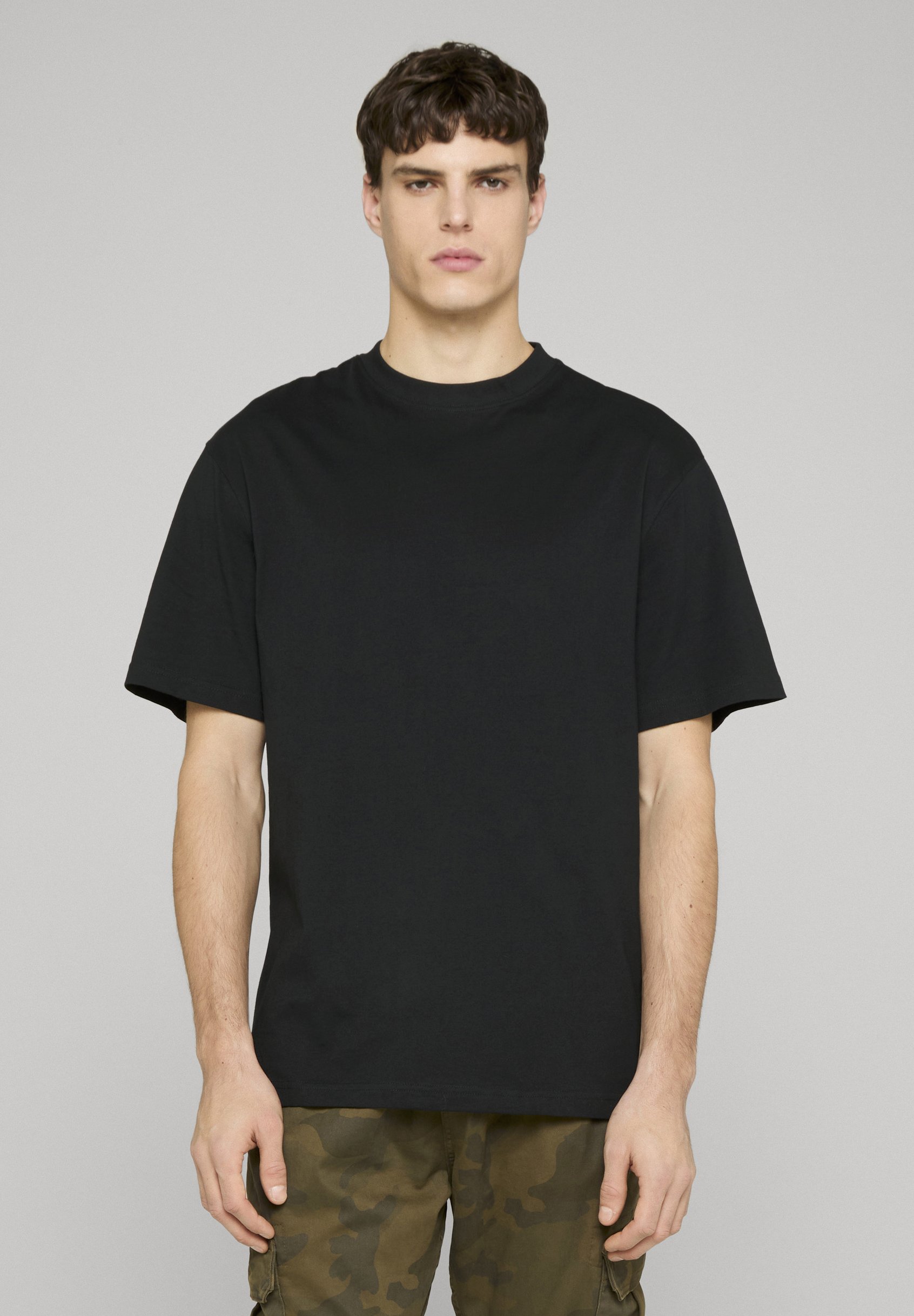 TALL TEE - T-shirt basic - black uomo