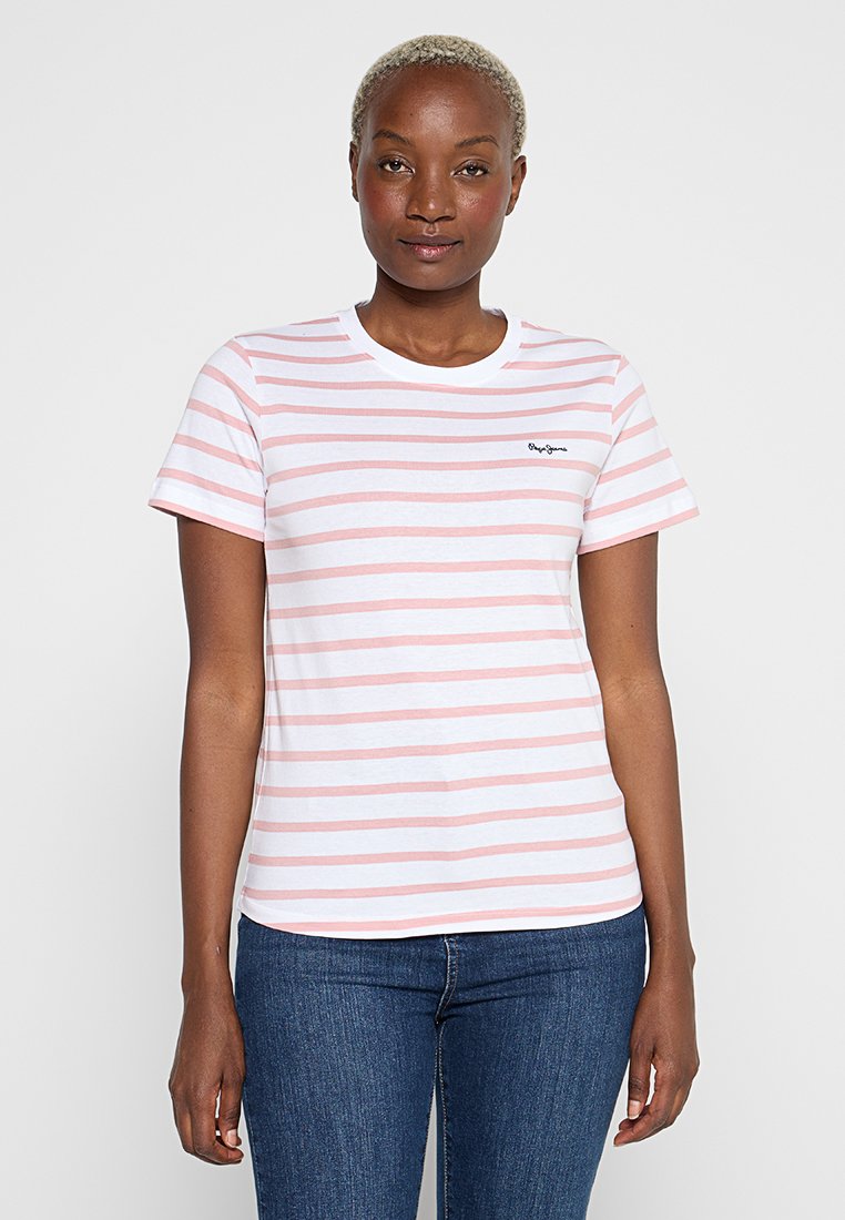Pepe Jeans T-shirt print roze
