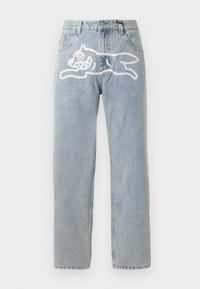 RUNNING DOG DOUBLE SCOOP PANT - Jeans Relaxed Fit - heavy wash blue