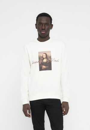 ONSMONALISA CREW - Camisola - whisper white