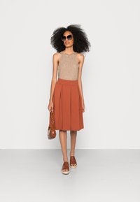 Anna Field Saia evasé - brown