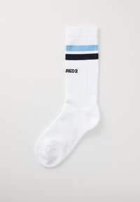 Selected, white/navy/light blue