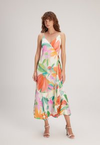 adL STRAPPY PRINTED - Vestito elegante - printed beige