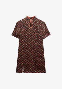 Geselecteerd, floral block black