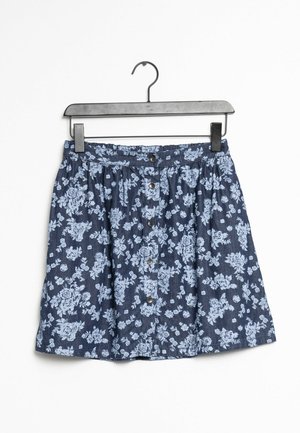Mango, Jupe trapèze - blue