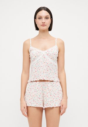 Hollister Co. Pyjama set - white/red/green