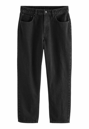 MOM COLUMN HOURGLASS - Jean boyfriend - black