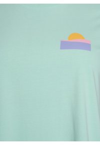 Zizzi RÜCKEN - T-shirts print - grayed jade washed