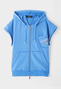 ADRIANA FIT HOODIE - Bluză de molton cu fermoar - cerulean blue