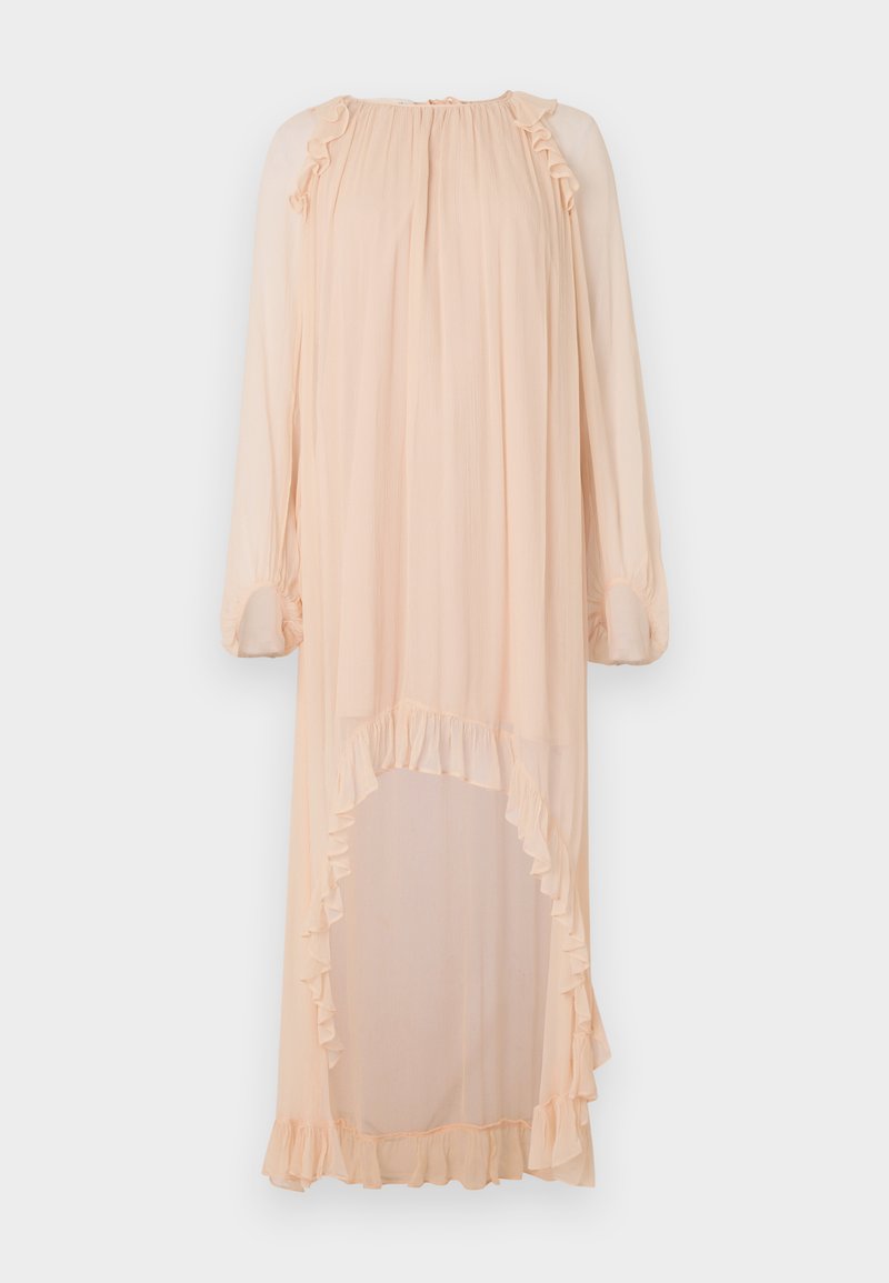 DESIGNERS REMIX Maxi-jurk roze