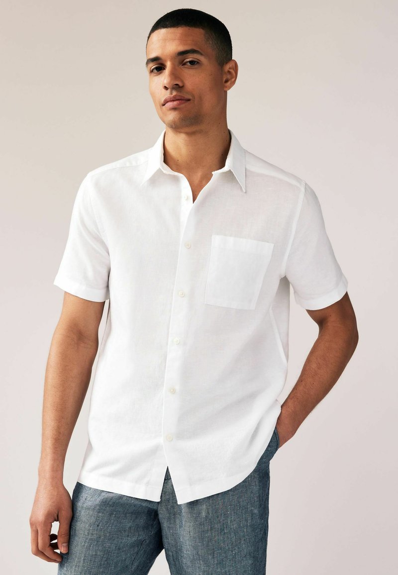 Next SHORT SLEEVE  - Košile - white