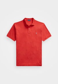 THE ICONIC MESH POLO SHIRT - Polo marškinėliai - post red