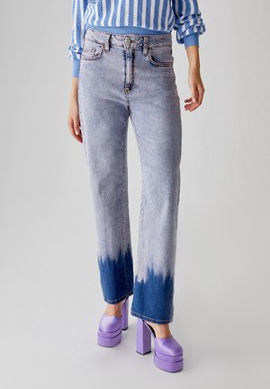 SOPHIE MARBLE - Jeans a zampa - blu denim