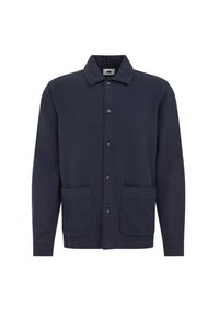 WE Fashion THE TEXTURED - Cămașă - navy blue