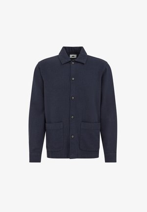 WE Fashion THE TEXTURED - Pluus - navy blue