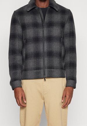 Allvädersjacka - mottled dark grey