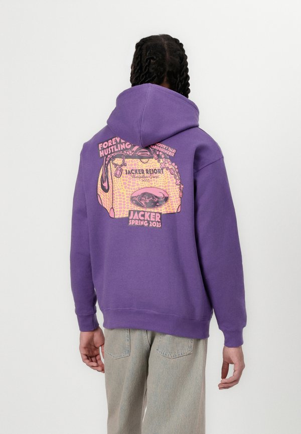 MAROQUIN BAG HOODIE UNISEX - Sweatshirt - purple