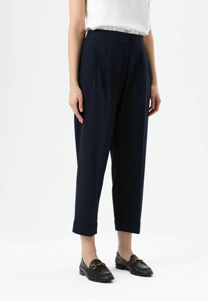 HIGH WAIST - Pantalon classique - navy
