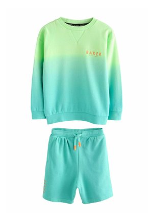 SET - Verryttelyhousut - green blue