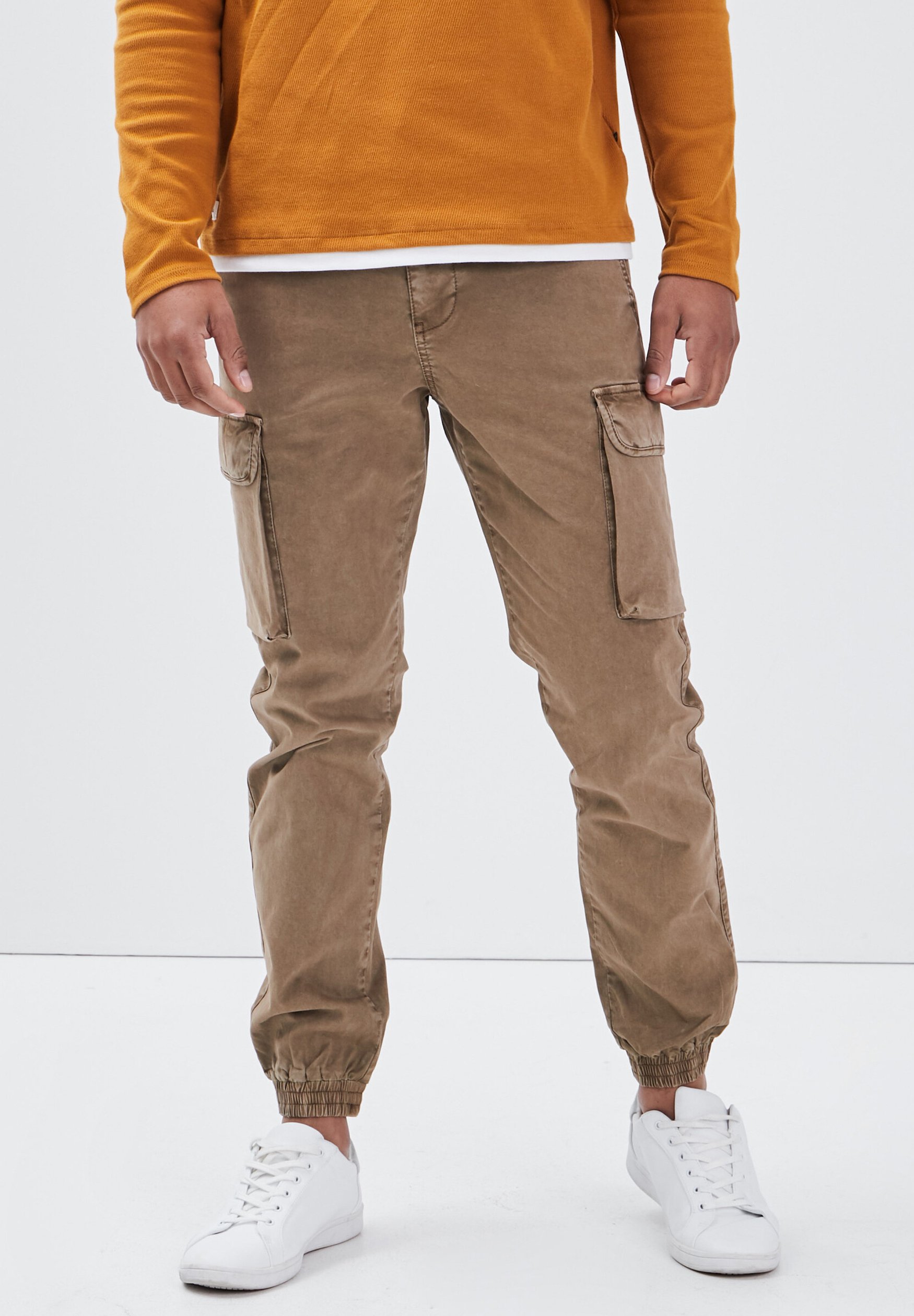 BONOBO Jeans Pantaloni cargo - beige - Zalando.it