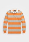 THE ICONIC RUGBY SHIRT - Polo shirt - bedford orange/andover heather