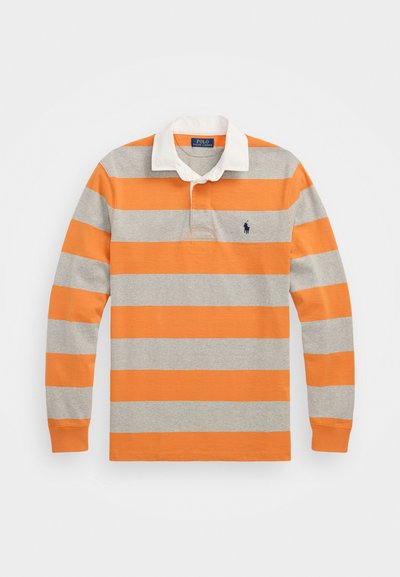 Polo Ralph Lauren THE ICONIC RUGBY SHIRT - Πόλο - bedford orange/andover heather