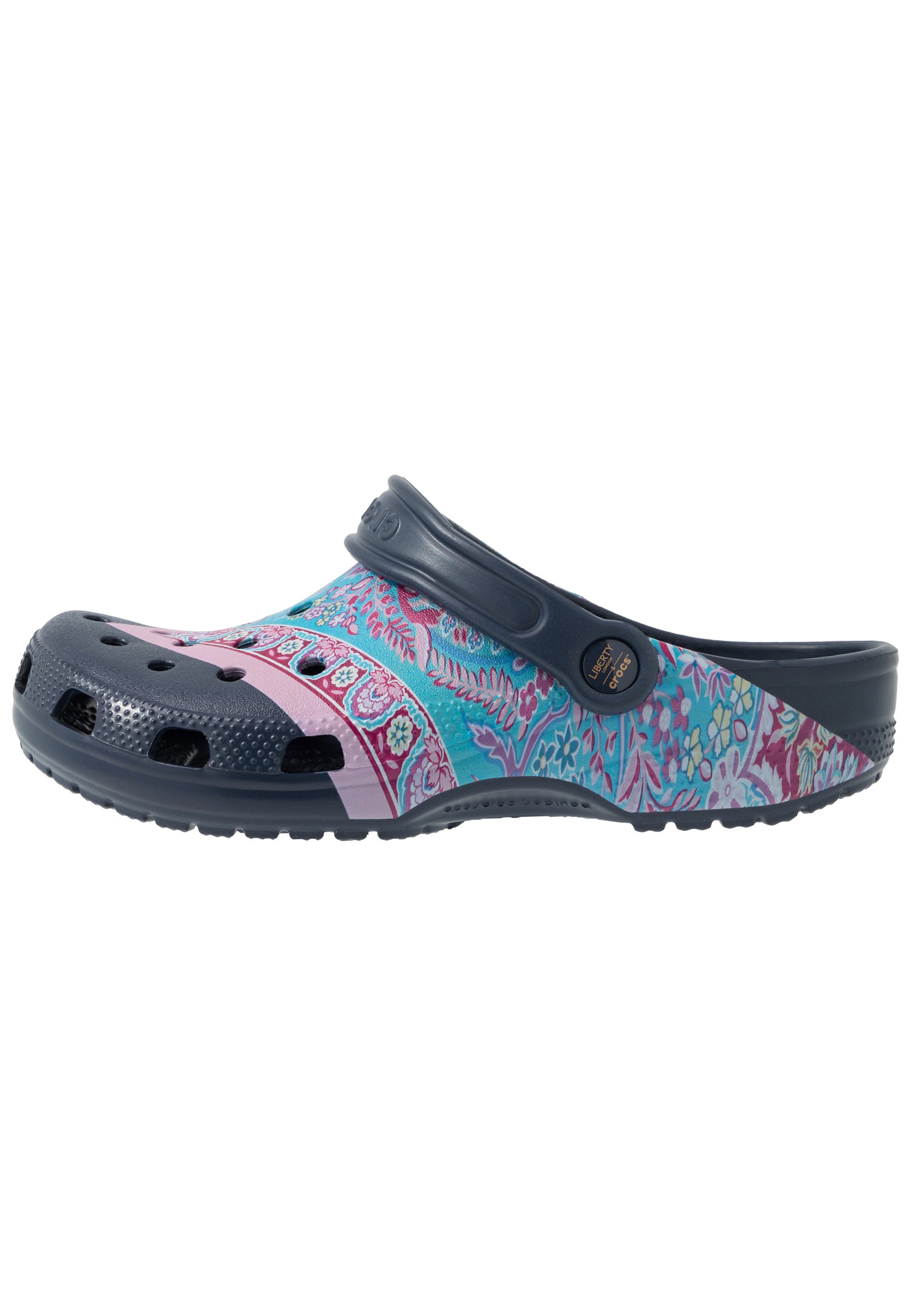 Crocs CLASSIC LIBERTY GRAPHIC - Tøfler - navy Crocs CLASSIC LIBERTY GRAPHIC - Tøfler - navy
