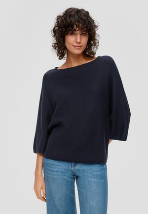MIT WEITEN ÄRMELN - Trui - navy