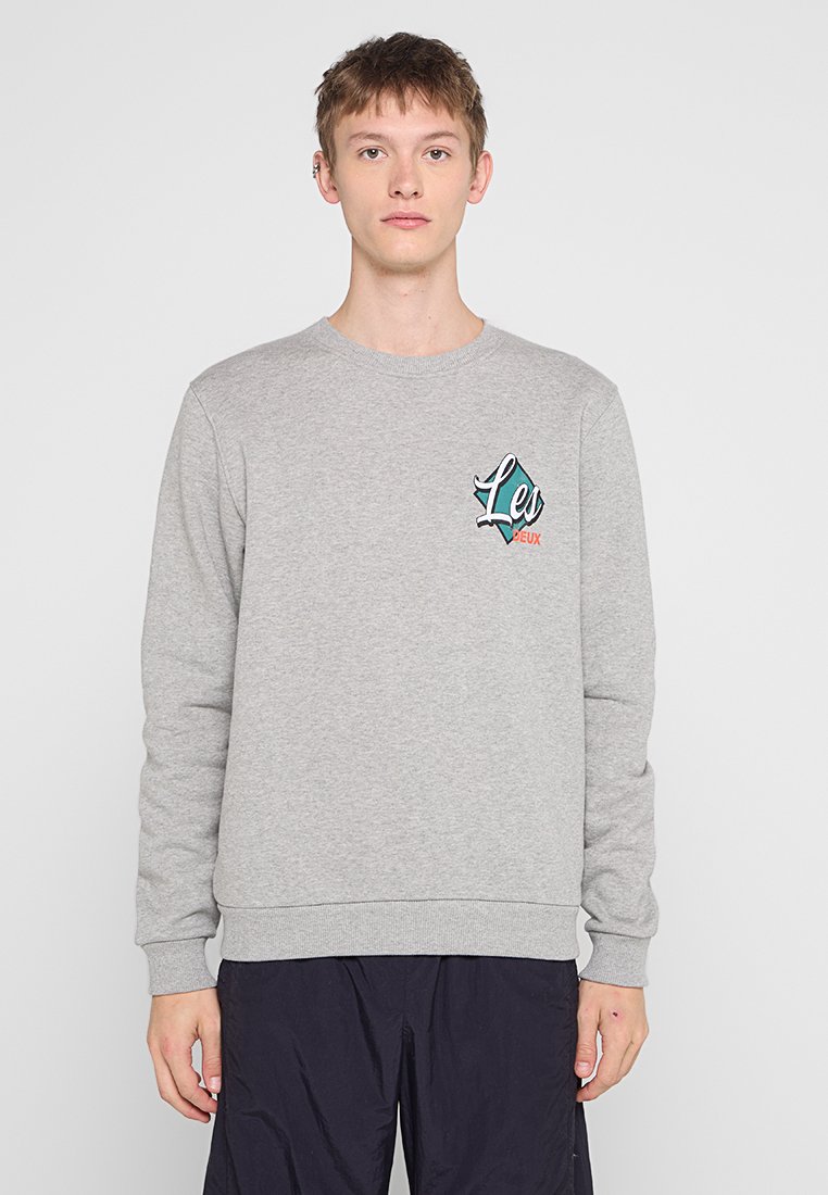 Les Deux Sweater lichtgrijs Les Deux Sweater lichtgrijs