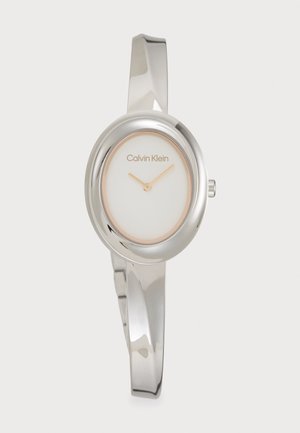 TWISTED BEZEL - Orologio - silver-coloured/white