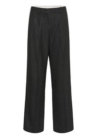 Soaked in Luxury SLMALODI - Püksid - grey melange pinstripe
