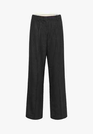 Soaked in Luxury SLMALODI - Stoffhose - grey melange pinstripe