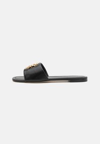 ELEANOR SLIDE - Mules - perfect black/gold