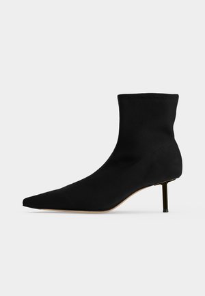 MILA SOCK BOOT - Boots à talons - black