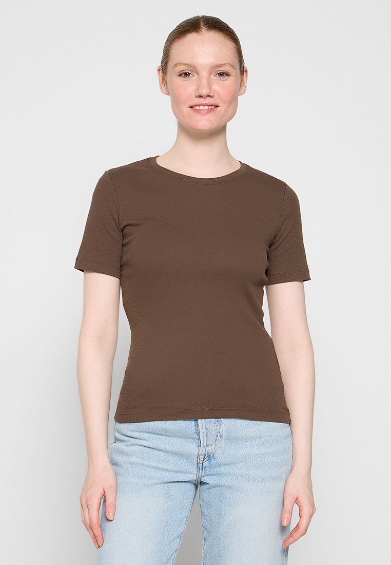 Envii T-shirt basic zwart