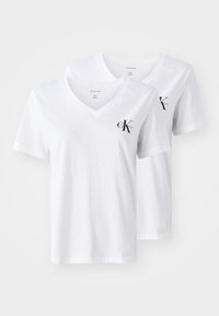 LOGO 2 PACK TEE - T-shirt basic - brilliant white