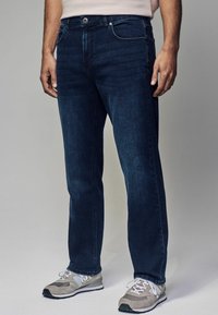Next CLASSIC STRETCH - Straight leg -farkut - blue deep