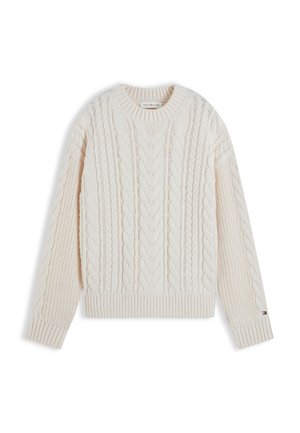 Tommy Hilfiger, UNISEX - Πουλόβερ - ivory petal