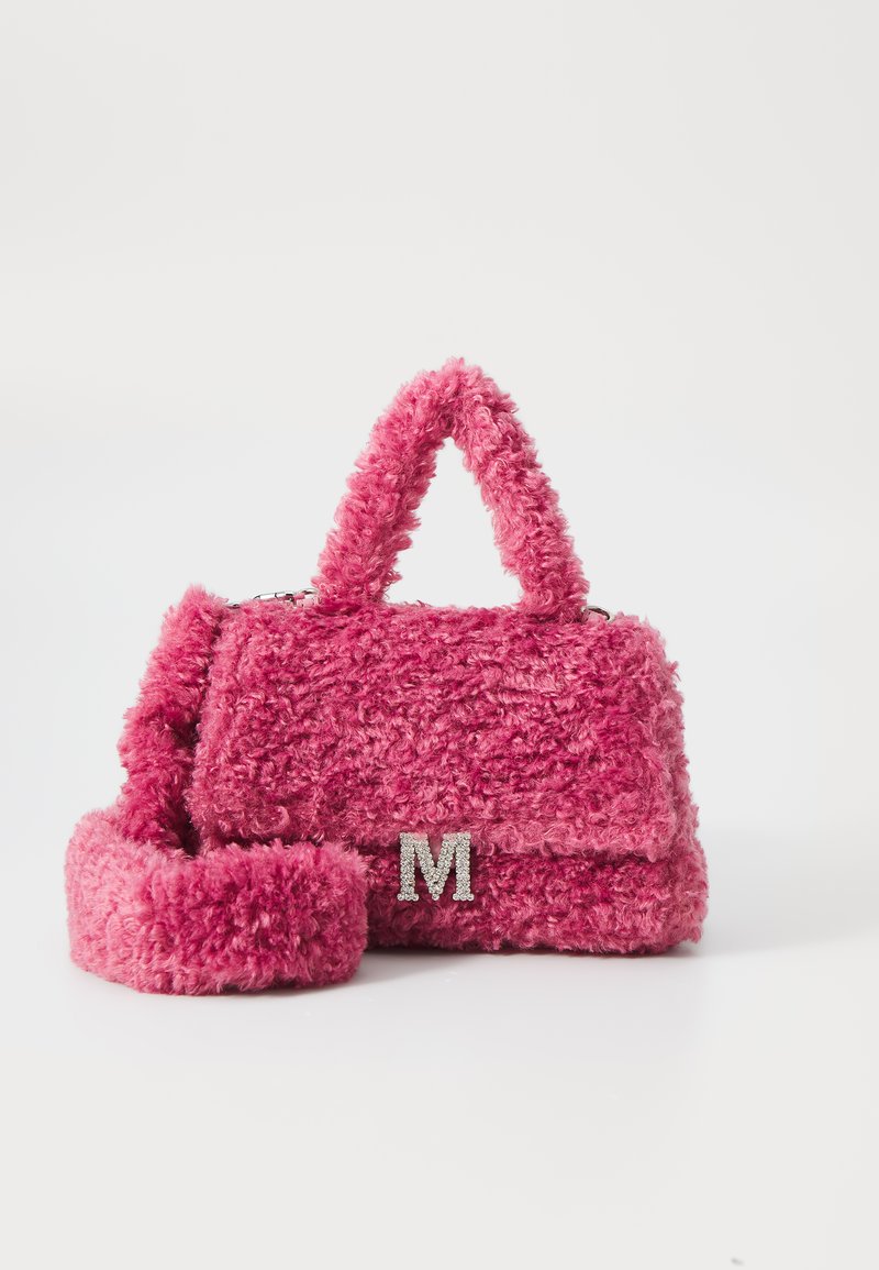 Monnalisa BORSA PELUCHE CURLY PELUC UNISEX - Ručna torba - blush rose