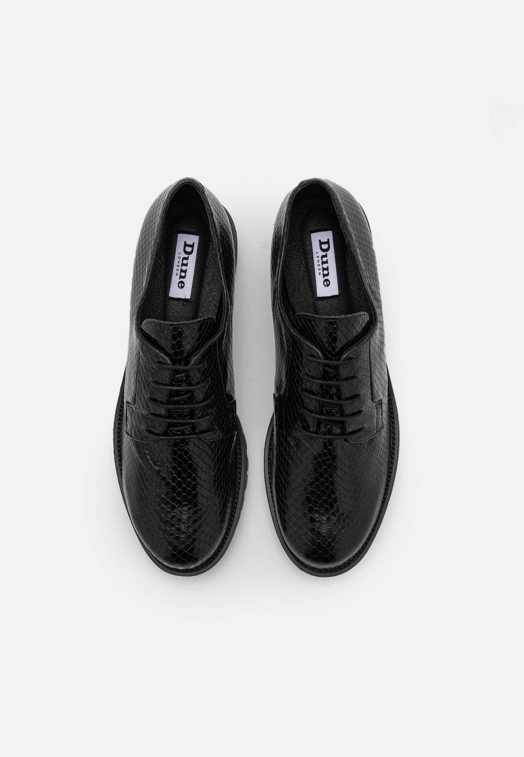 Dune London FLASH - Veterschoenen - black/zwart - Zalando.nl