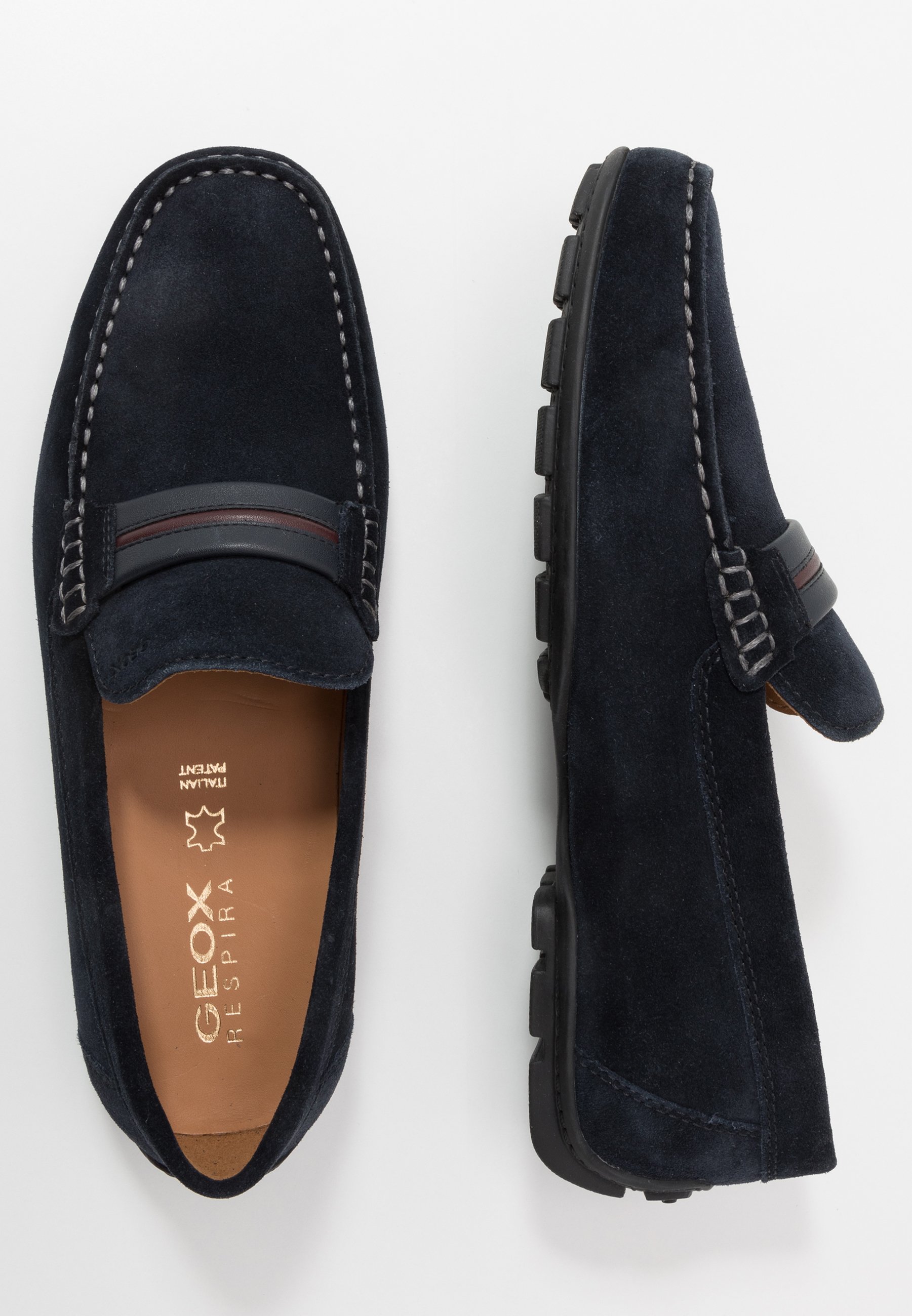 Geox UOMO MONER - Mocassini - navy/blu - Zalando.it