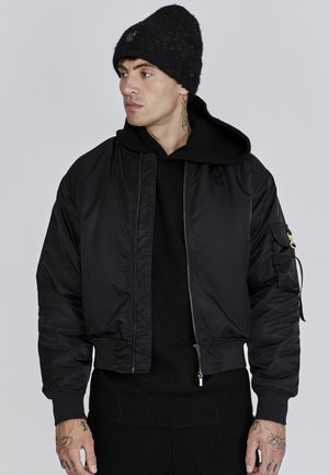 SIKSILK Bomberjacke - black