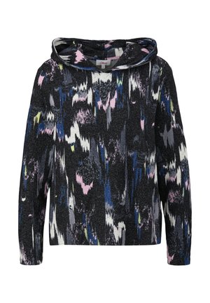 s.Oliver MIT KAPUZE - Kapuzenpullover - schwarz