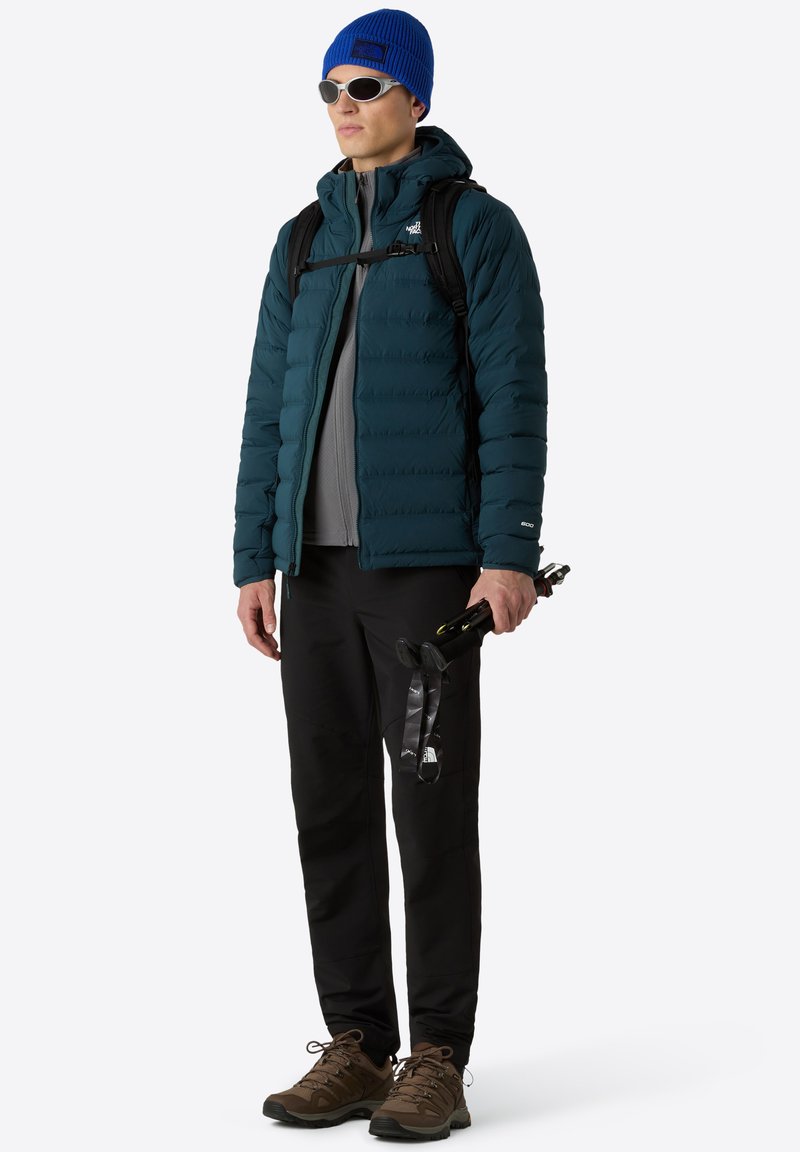 The North Face M ABSEIL STRETCH DOWN HOODIE - Bunda z prachového peří - deep cypress