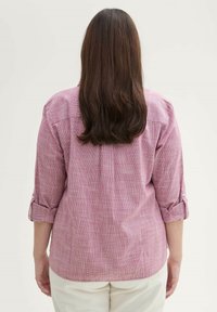 TOM TAILOR STRUKTURIERTE  - Hemdbluse - pink velvet