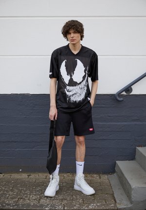 FOOTBALL - T-shirt con stampa - black