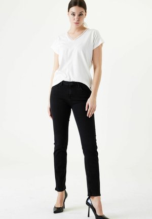 Garcia CELIA 248 STRAIGHT - Slim fit jeans - dark used